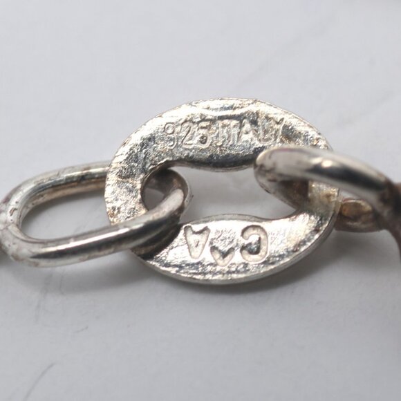 Marcasite Sterling Silver 925 Pendant with Box Chain New - Picture 9 of 15